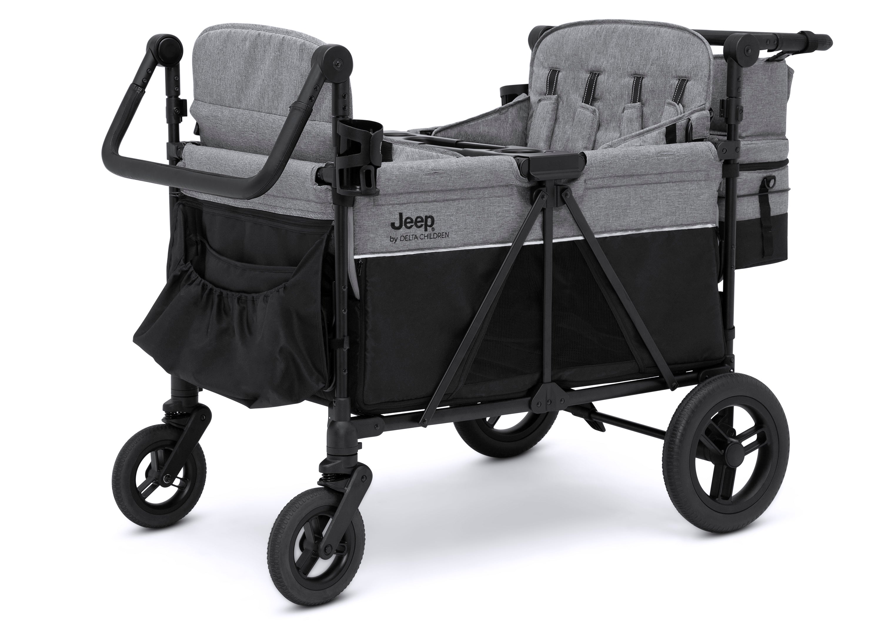 Jeep Wrangler Deluxe 4-Seater Stroller Wagon